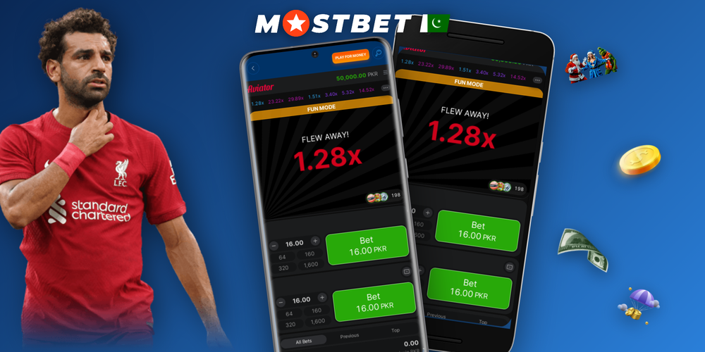 Mostbet Aviator round mid-flight with a 2.35x multiplier and highlighted cash-out button on screen