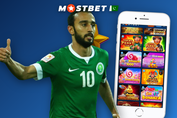 Collage of slot thumbnails, roulette and card table with RTP badge illustrating Mostbet casino review highlights