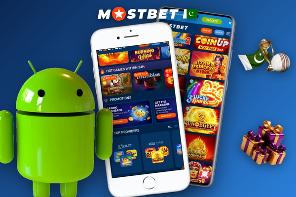 Mobile phone showing a Mostbet online casino slot in demo mode with fun credit balance